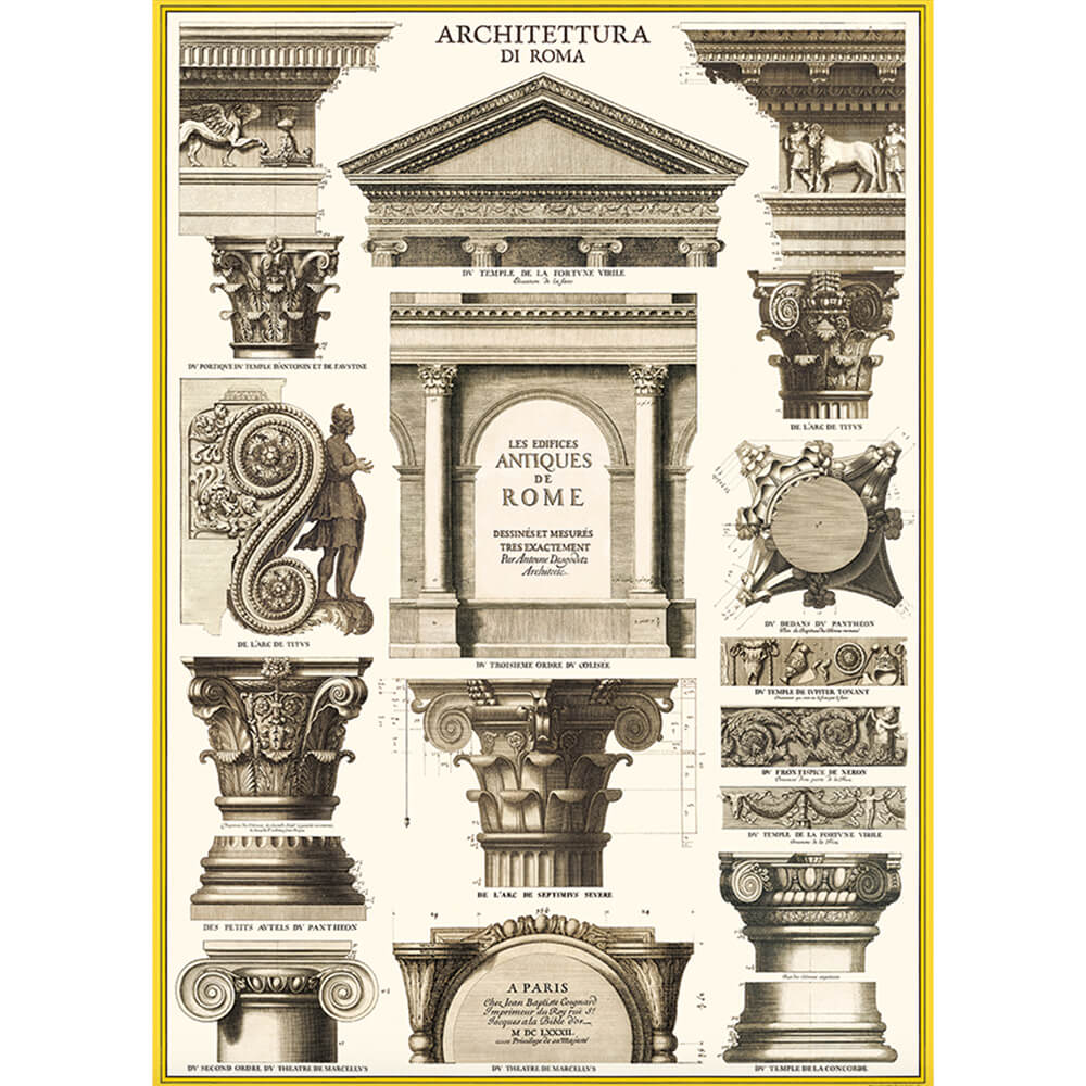 Luxury Gift Wrap - Rome Wall Art - Rome Poster