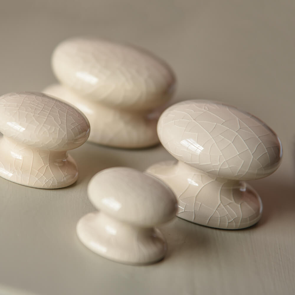 cream dresser knobs Mascot Hardware Crafted 1-1/3 in.(34 mm) Cream Cabinet Knob CK107