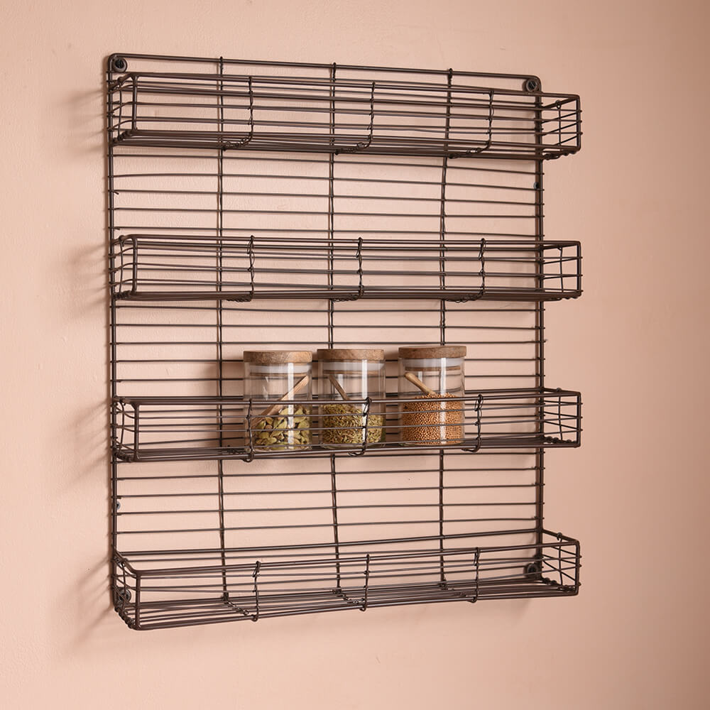 Diy Chicken Wire Spice Rack Spice Rack Organiser Tiered Spice