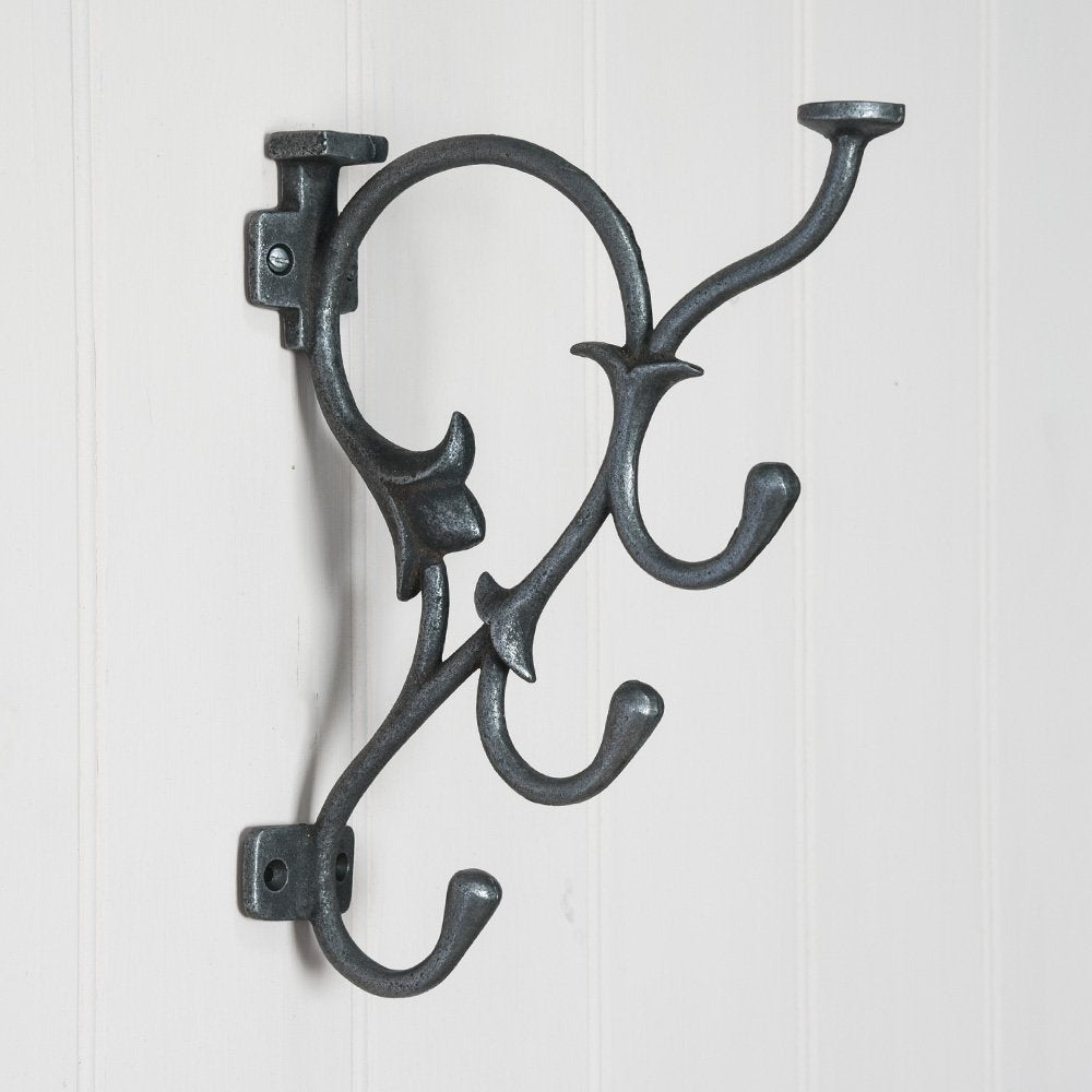 Decorative Coat Hook Art Nouveau Hook Quadruple hook