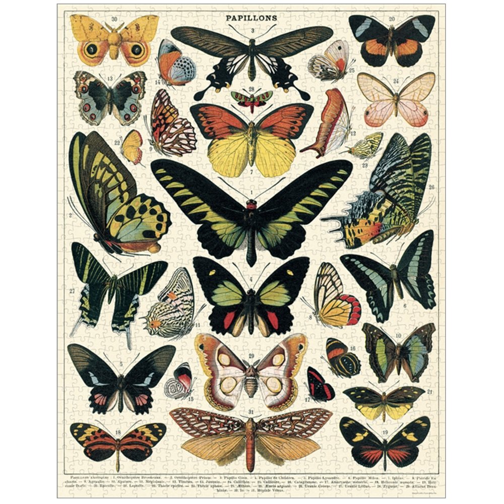 Butterfly's Crystal Symphony 1000-Piece Puzzle | Vibrant Art Jigsaw For Adults & Puzzle Lovers - View #5