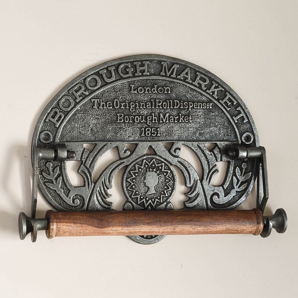 Antique style Cast iron Kitchen Roll holder