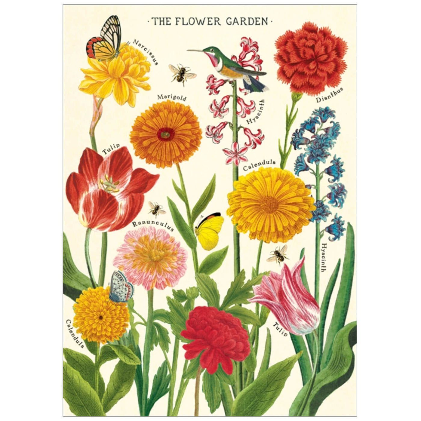 Flower Garden poster wrap design