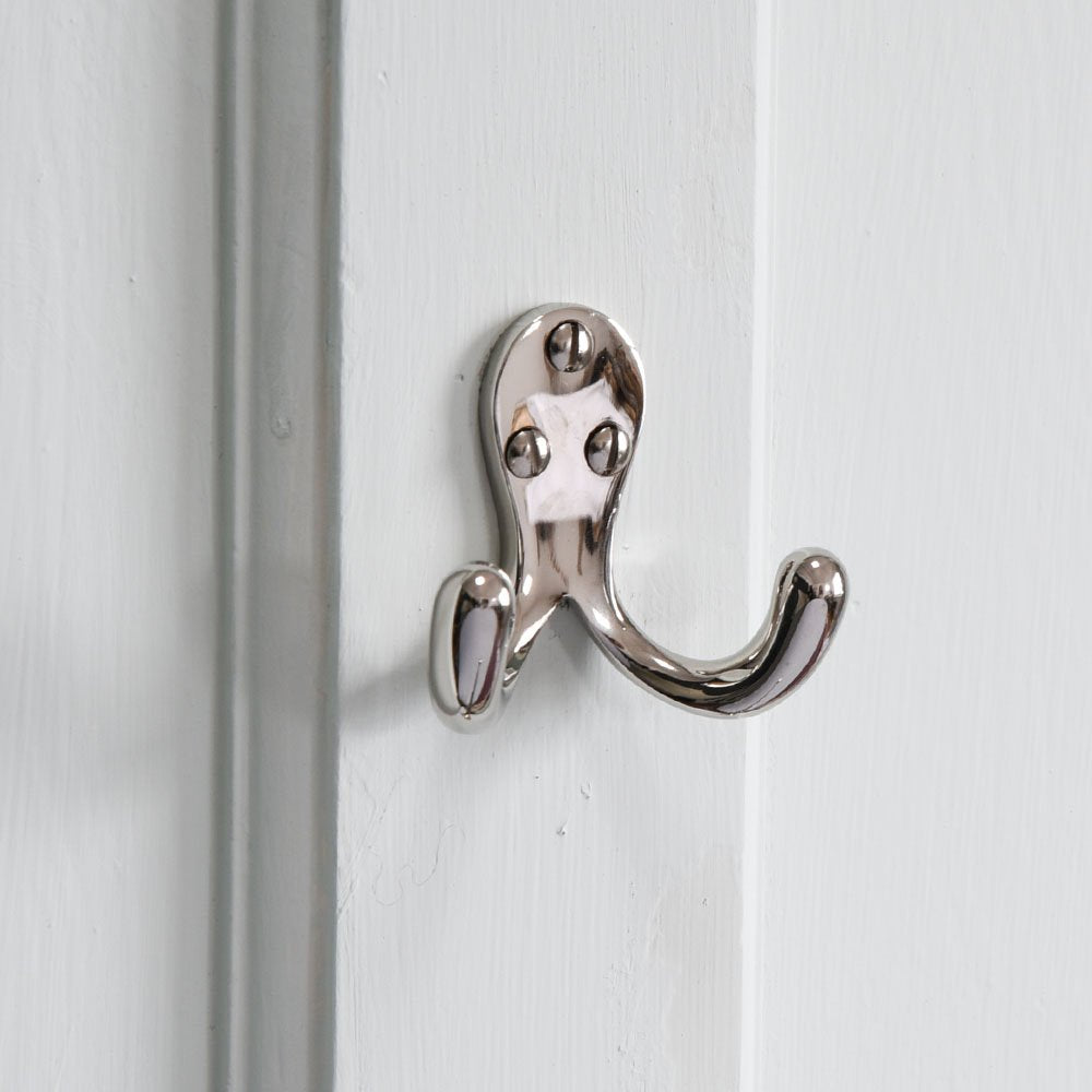Robe Hook Wardrobe Hook Nickel Hooks - Main Image