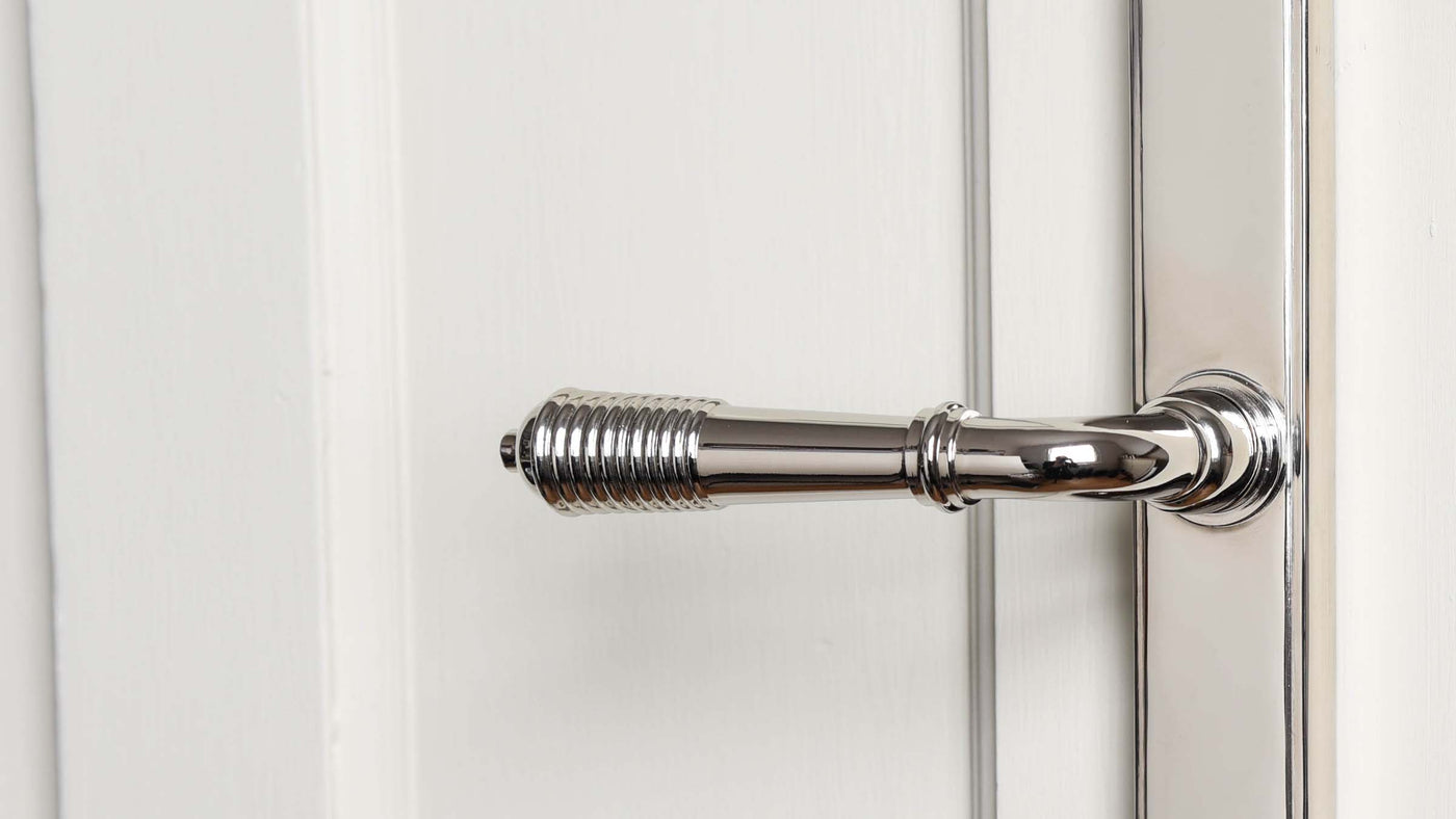 Nickel Lever Door Handles suitable for external doors