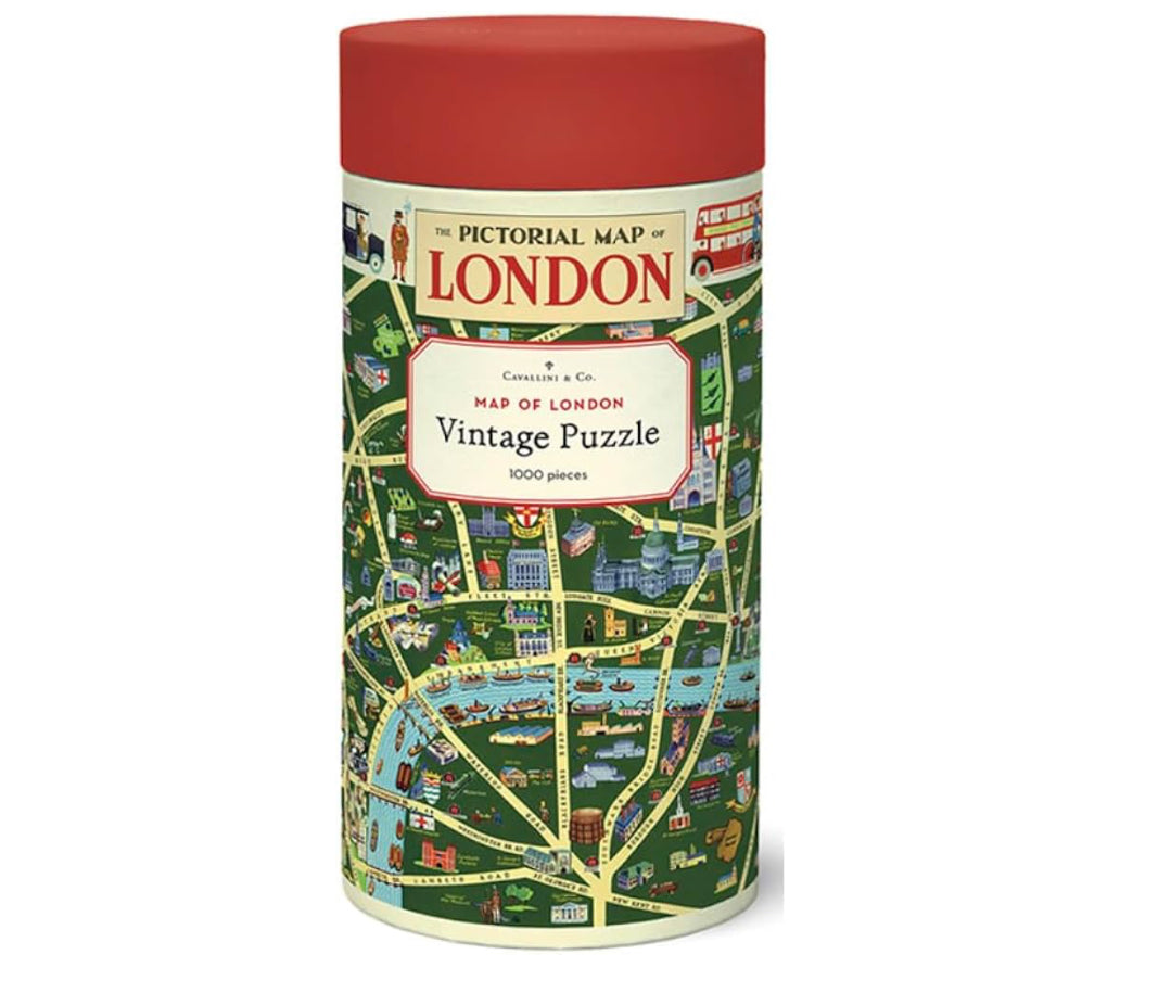 Map of London Puzzle - 1000 Piece Jigsaw