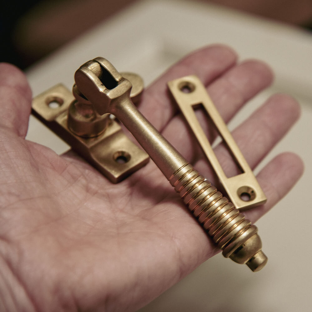 Window fittings - Casement fastener - Brass casement fastener