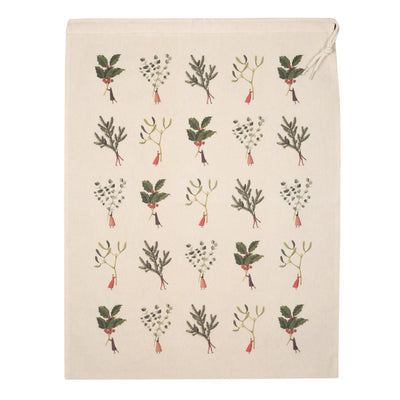 Christmas Drawstring Gift Bag - Large Multi