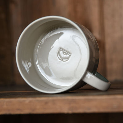 Mug base showing the Kindred motif