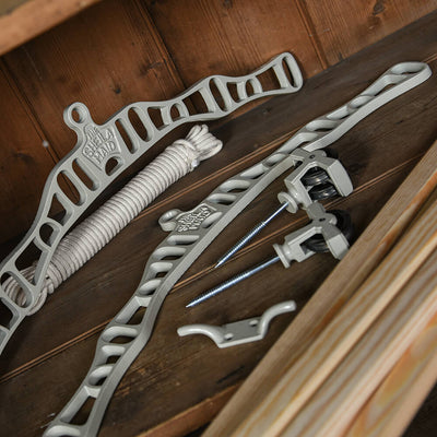 Sheila Maid Traditional Clothes Airer - 6 Rail - Pebble