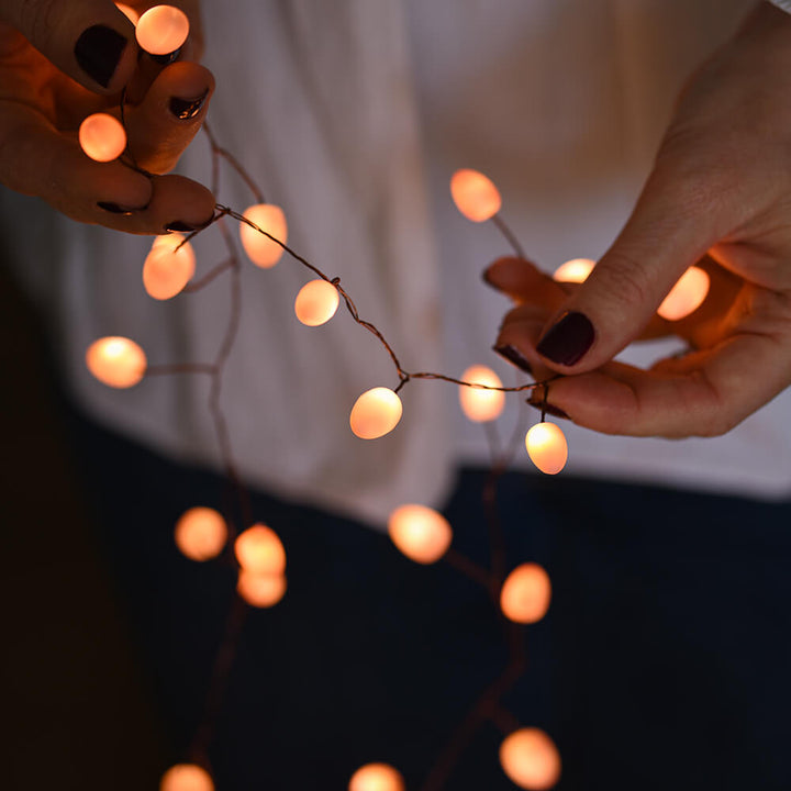 Pink Led Lights For Centerpieces LED String Lights Pink Fairy Lights