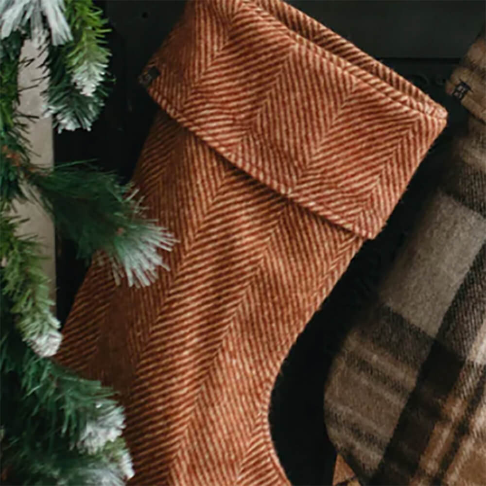 Recycled Wool Christmas Stockings