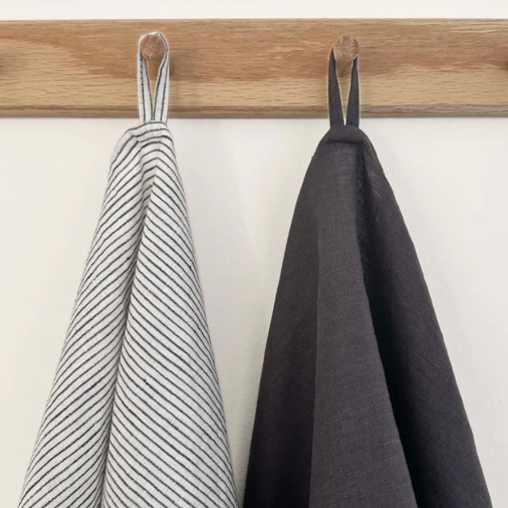 Linen Tea Towel - Set of 2 - Various Colours