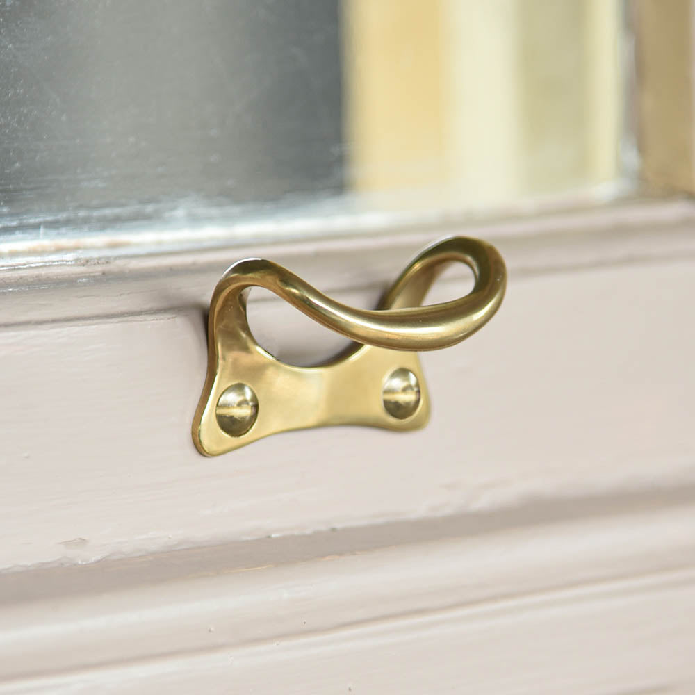 Sash Loop Solid Brass Loop Sash Window Lift l Crafted In England