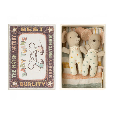 Twin Baby Mice in Matchbox - 2023
