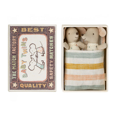 Twin Baby Mice in Matchbox - 2023