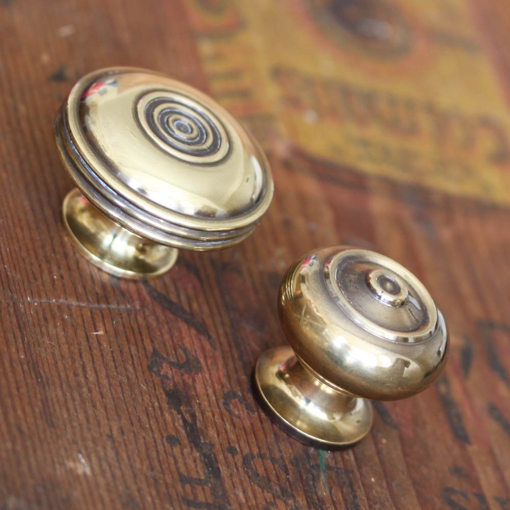 Aged brass regency bloxwich cabinet knobs