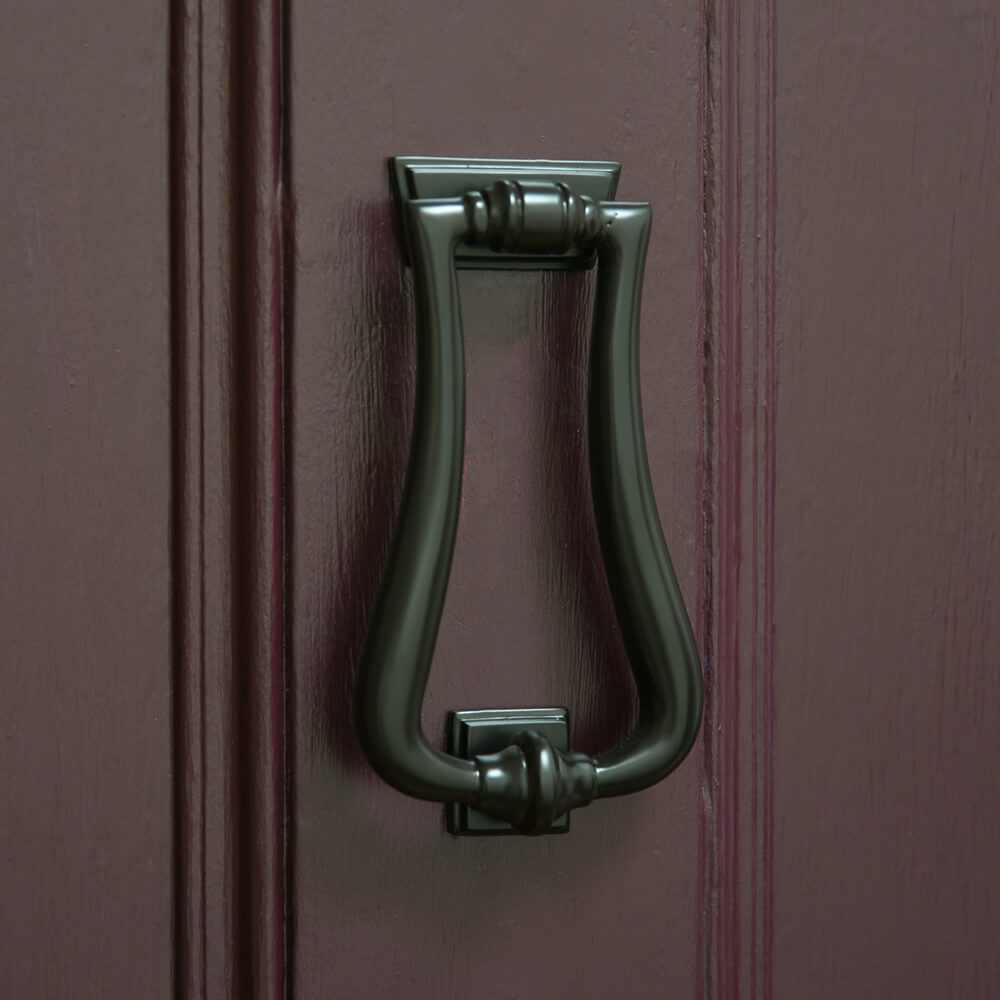 Door Knockers Relaxdays Antique Knocker, Cast Iron, Ebellished Knocking ...