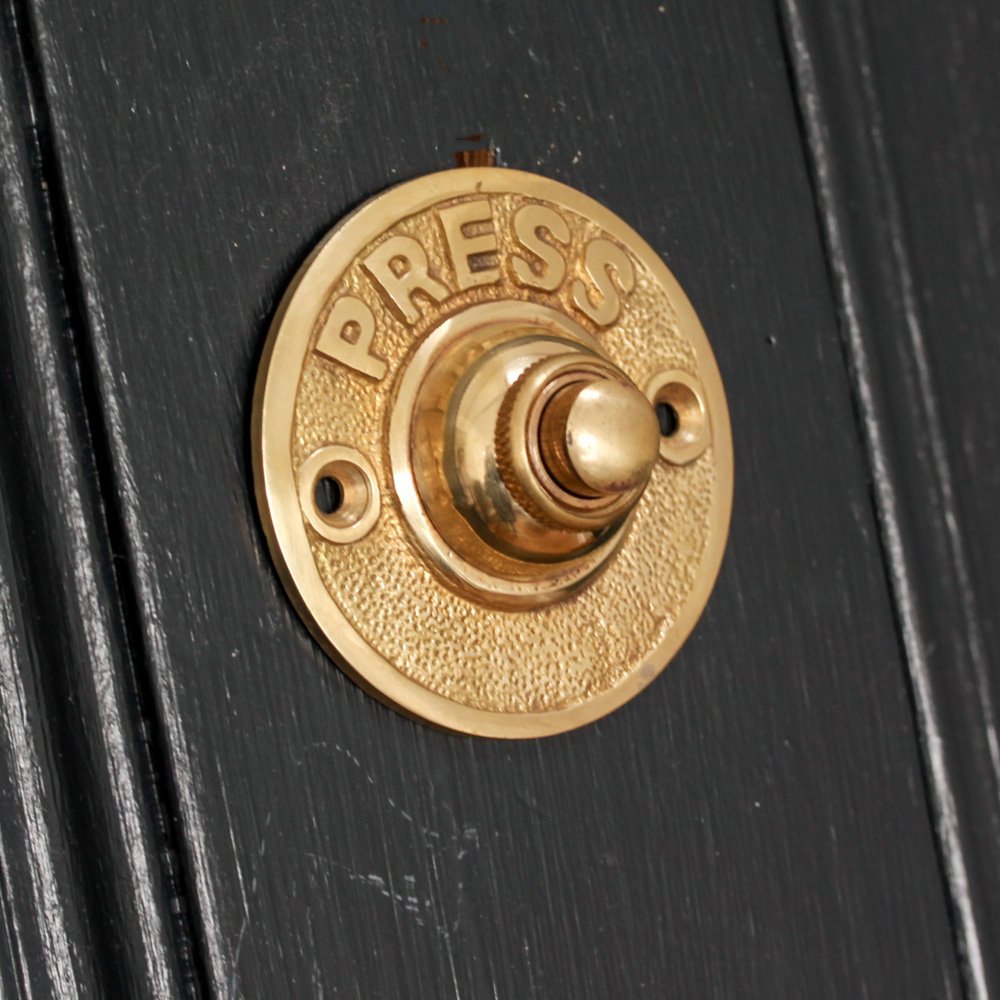 Doorbell Push Button | Round bell push | Traditional Bell Push