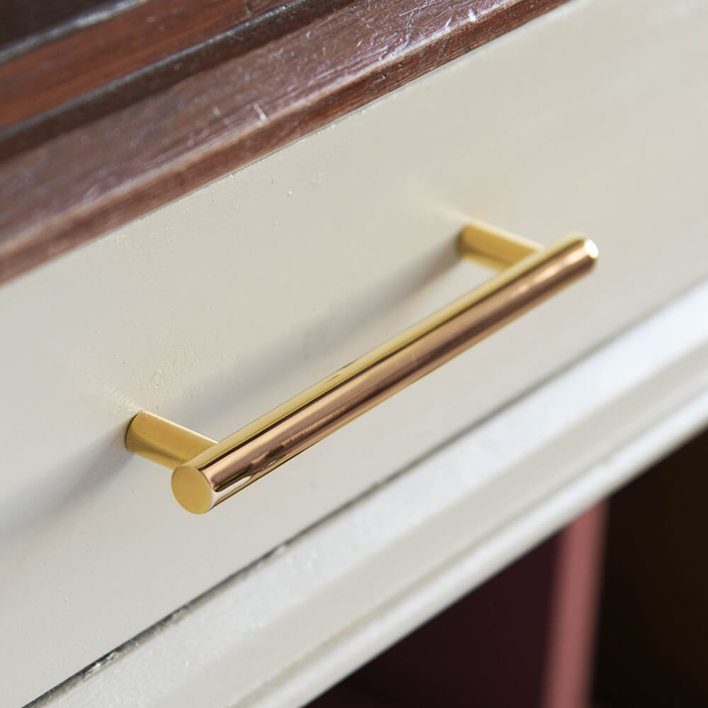 Brass Drum Pull Handle on drawers