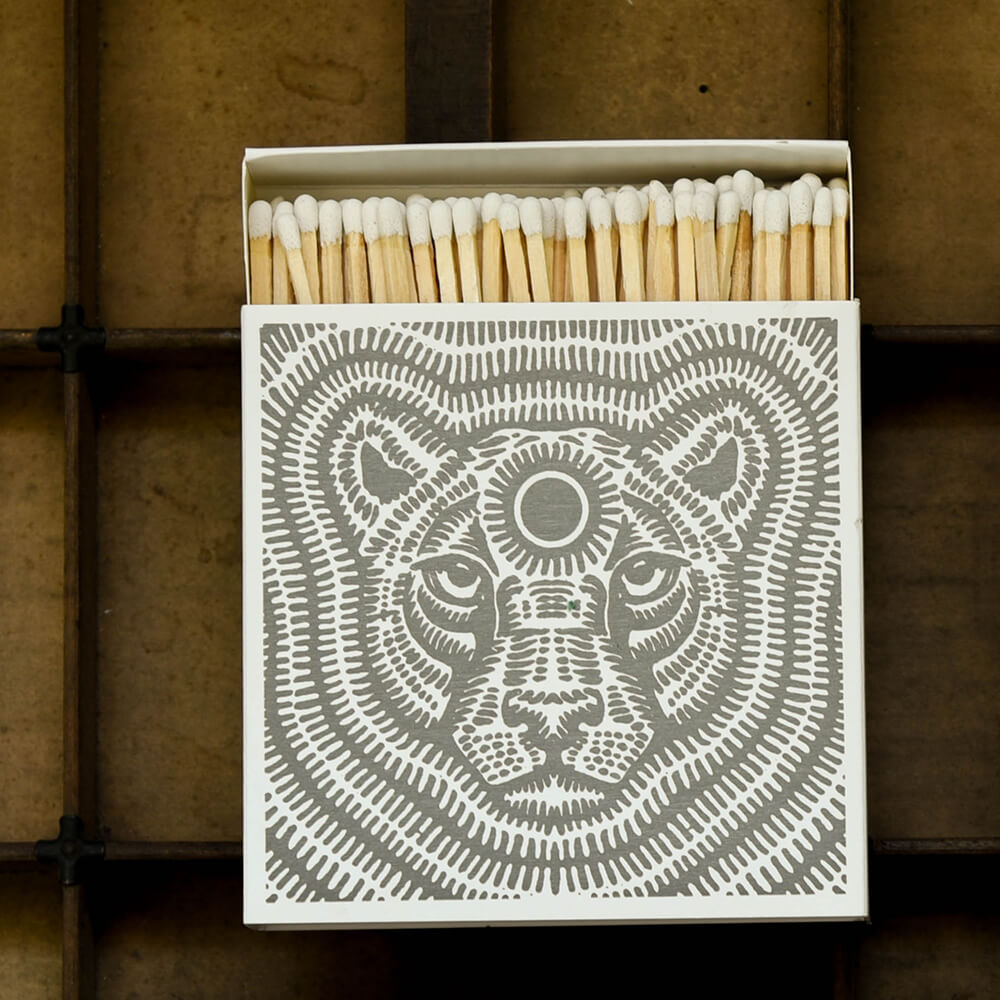 Extra long matches - Decorative matchboxes - Cat matchboxes