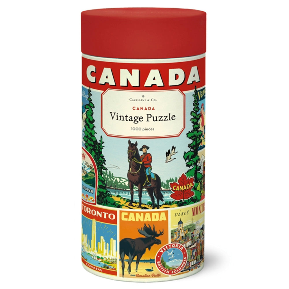 1000 Piece Canada Puzzle Box