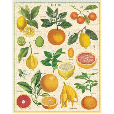 Citrus Puzzle - 1000 Piece Jigsaw seen completed 