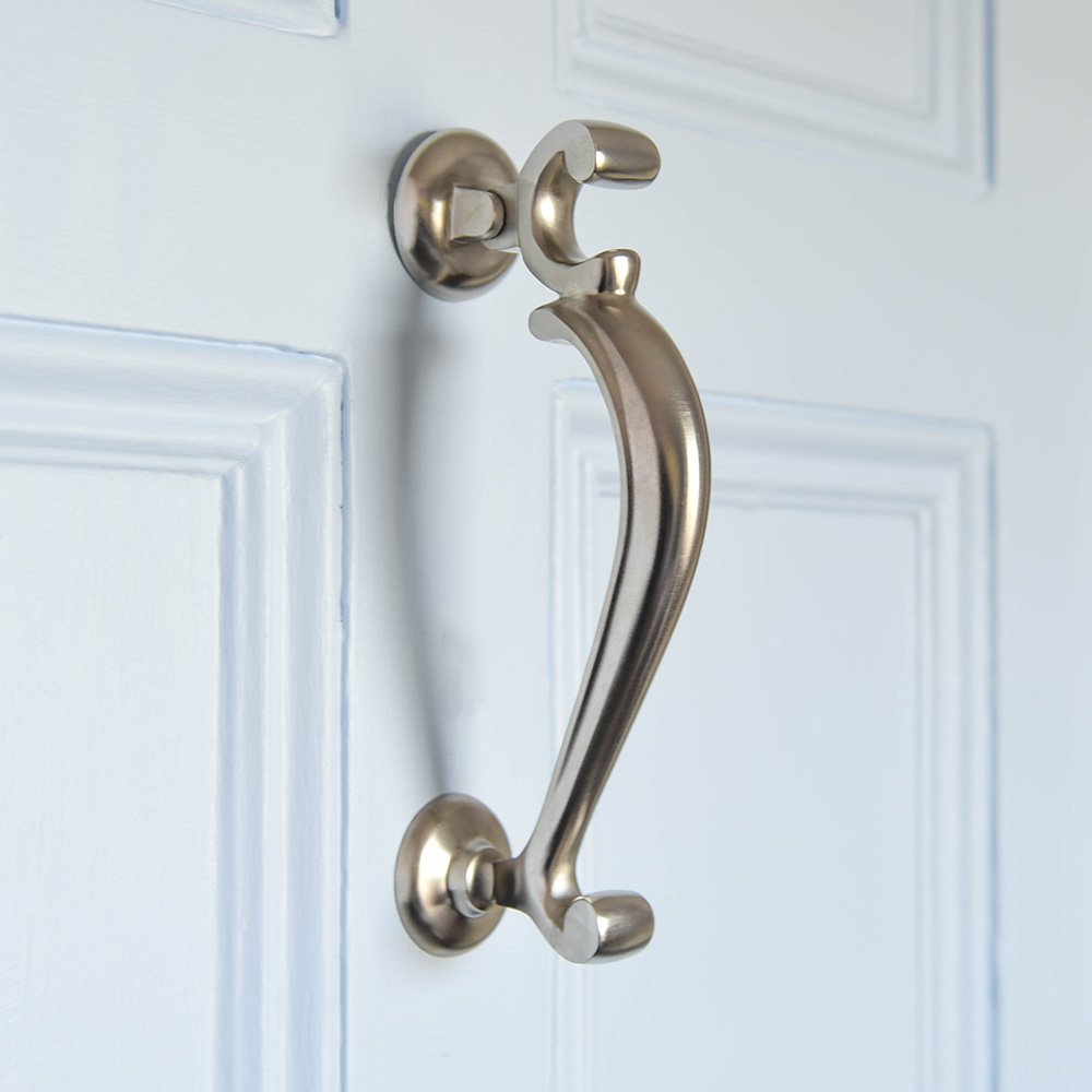 Georgian door knocker - Satin nickel door knocker
