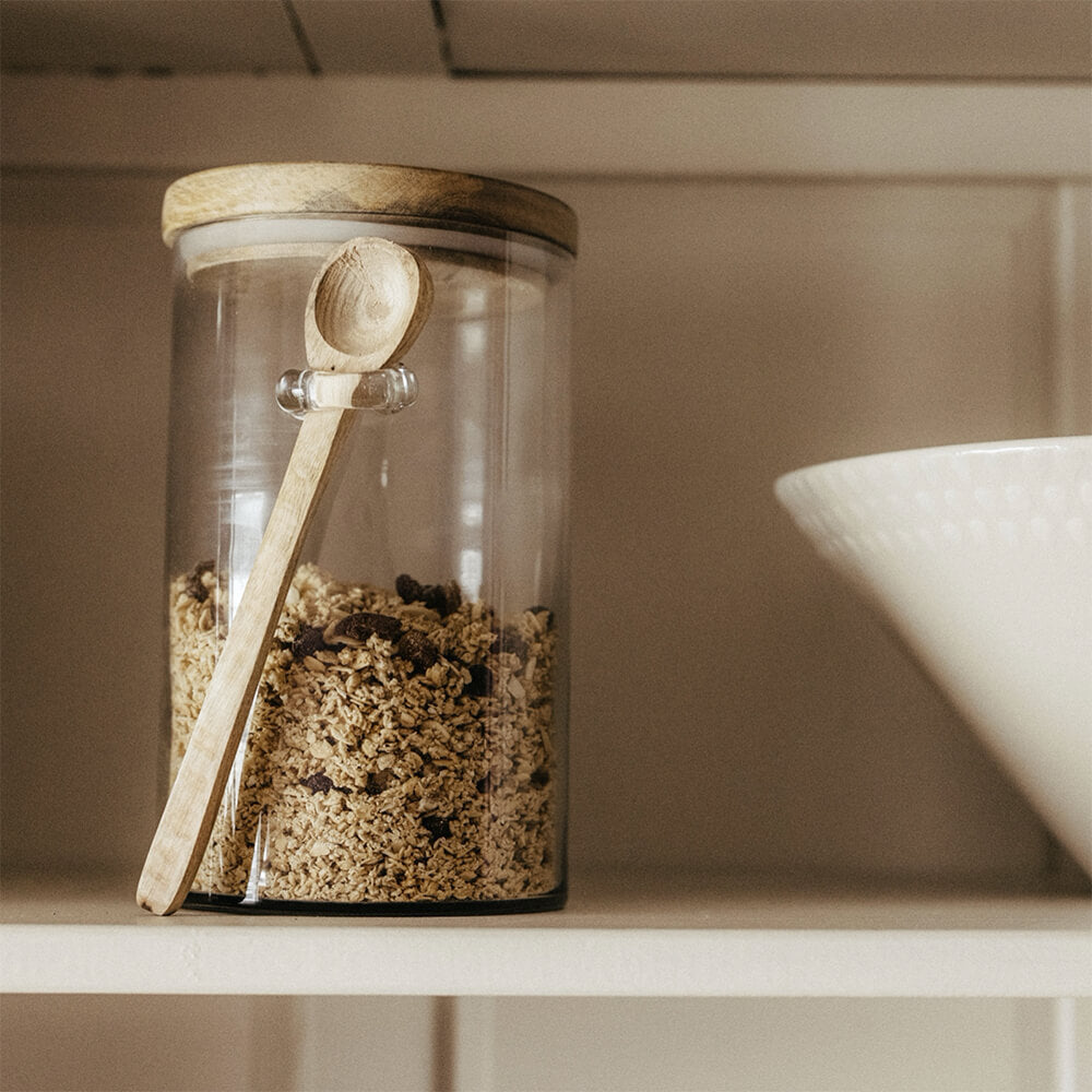 Kossi Storage Jar with spoon