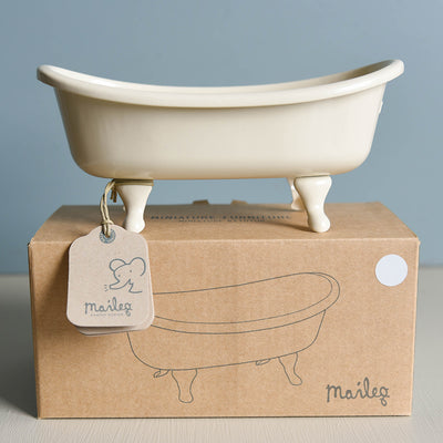 Maileg miniature bathtub with box