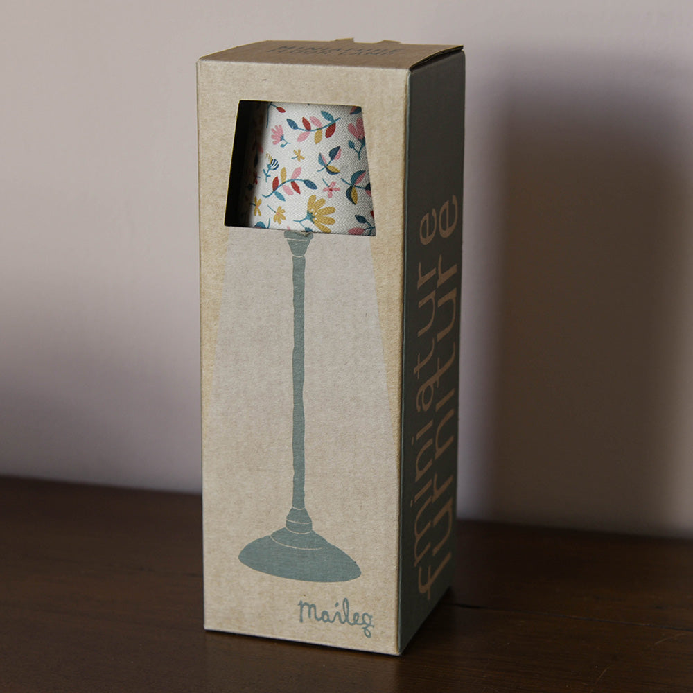 Maileg miniature lamp in box