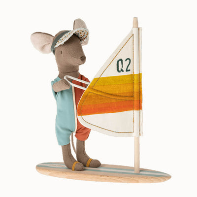 Maileg Big Brother wind surfing mouse