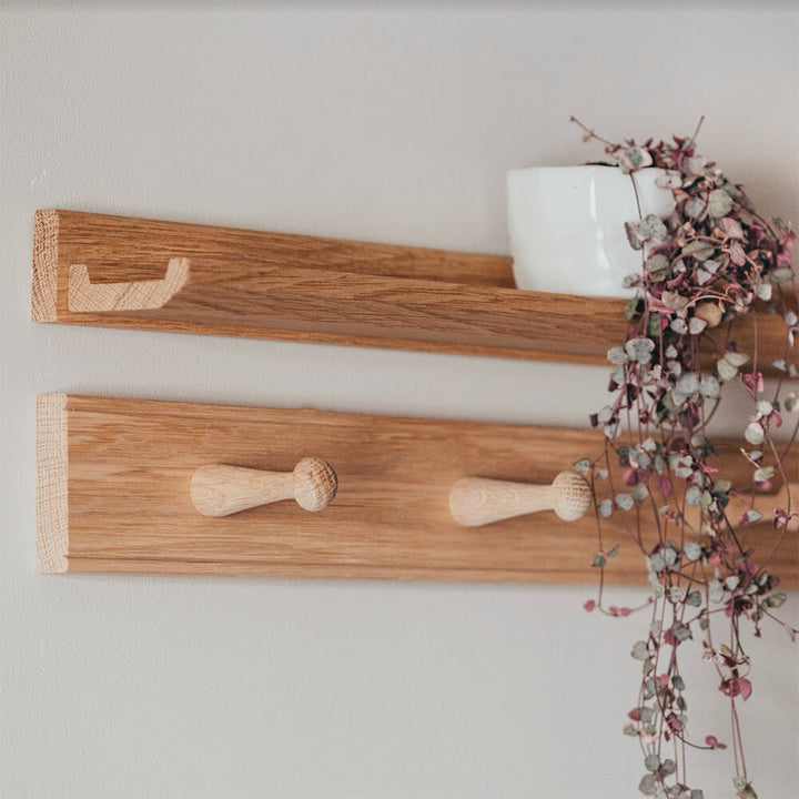 Screw in Oak Shaker Peg 3.5 - (Pack of 5) | DIY at B&Q Screw in Oak Shaker Peg 3.5 - (Pack of 5) | DIY at B&Q