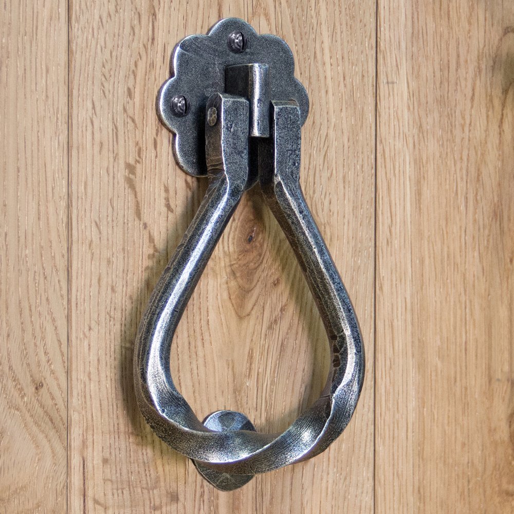 Pewter Door Knocker | Forged Door knocker | Pear Door Knocker