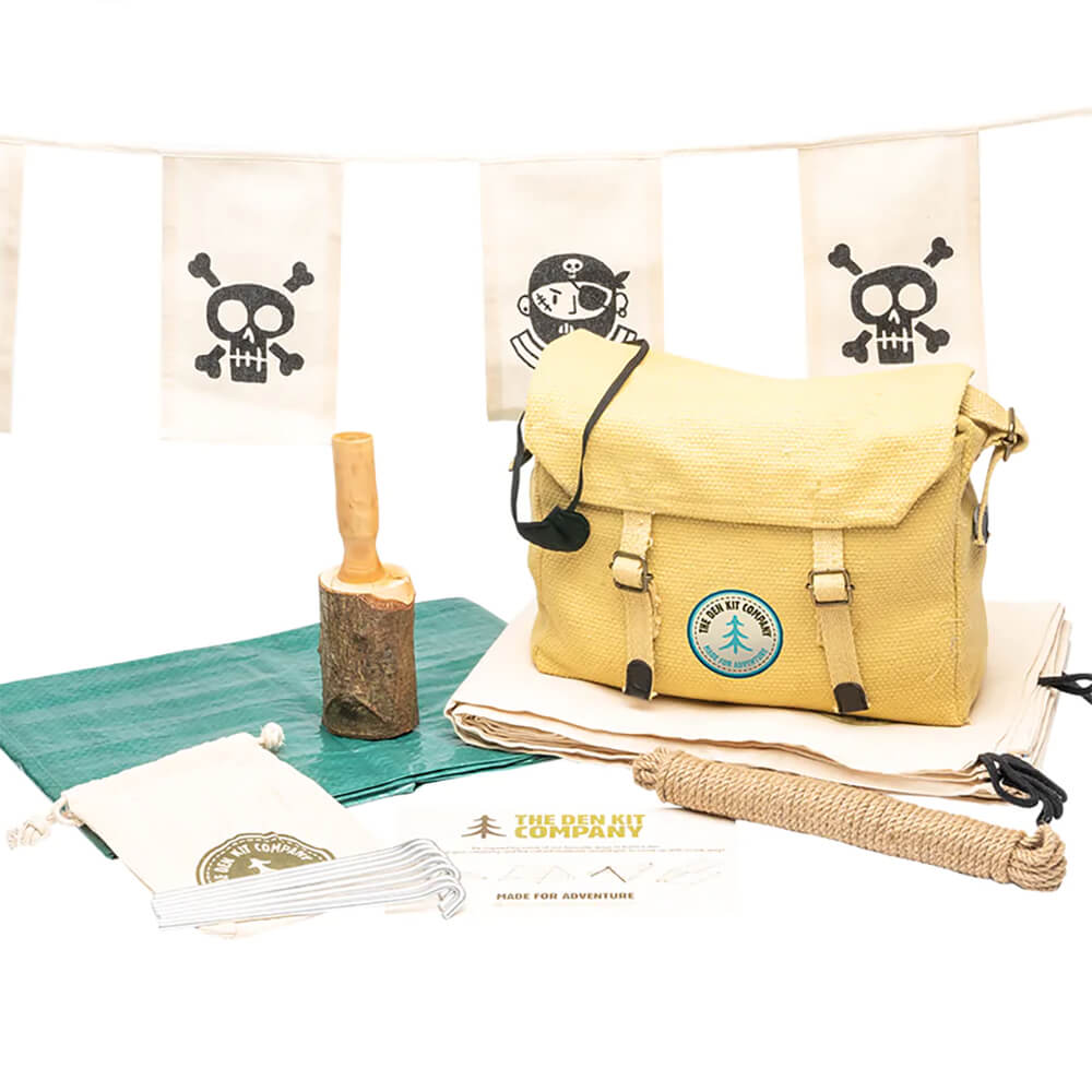 pirate den kit and contents