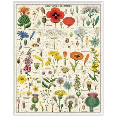 1000 Piece wildflower botanical puzzle