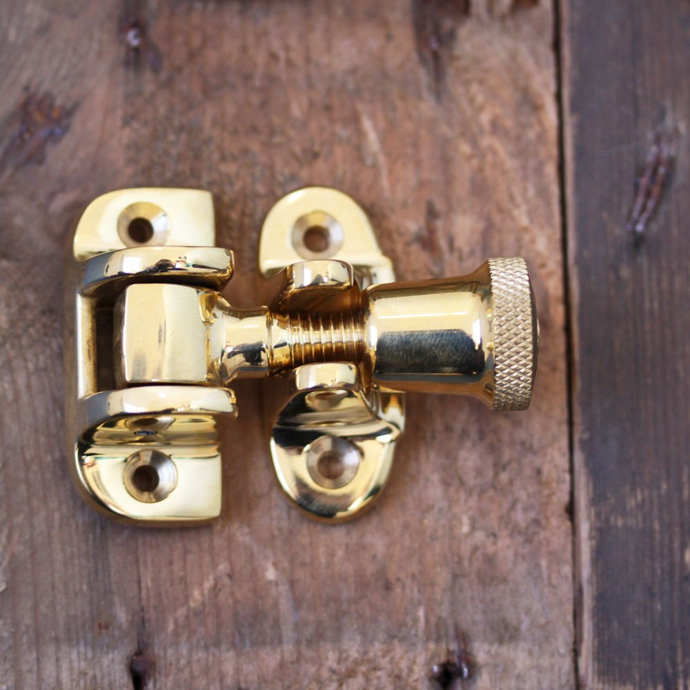 Locking Brighton Sash Fastener, 15mm Keep - A&H Brass