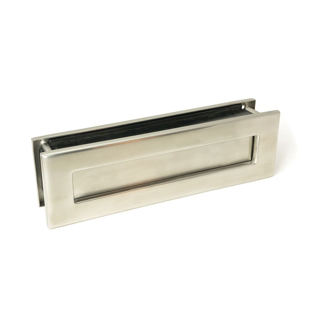 Composite door letterbox - Stainless steel letterplate