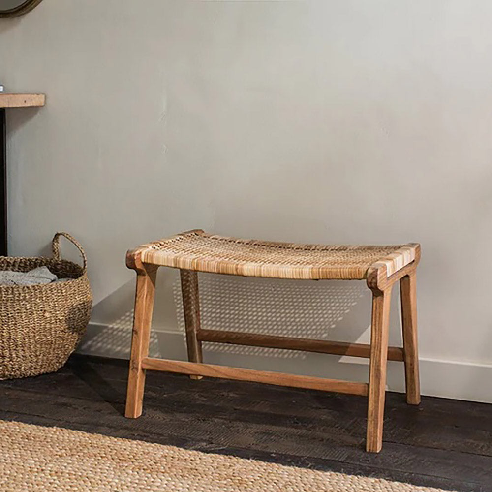 Rattan Footstool