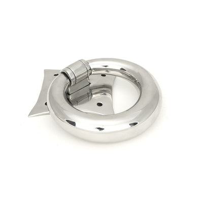 Polished Stainless Steel Ring Door Knocker