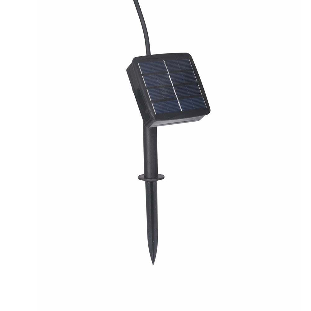 Solar power pack with stake.