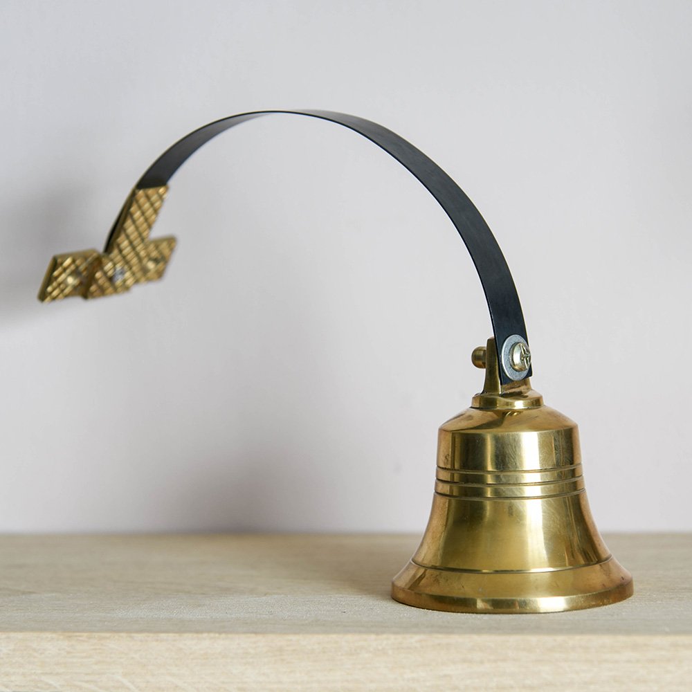 Traditional Shop Keepers Door Bell in Brass