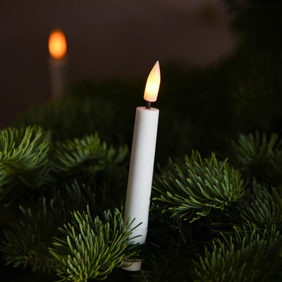 Individual clip on LED tree candle